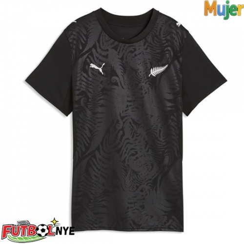 Camiseta Nueva Zelanda Primera Equipación para mujer Mundial 2026 manga corta